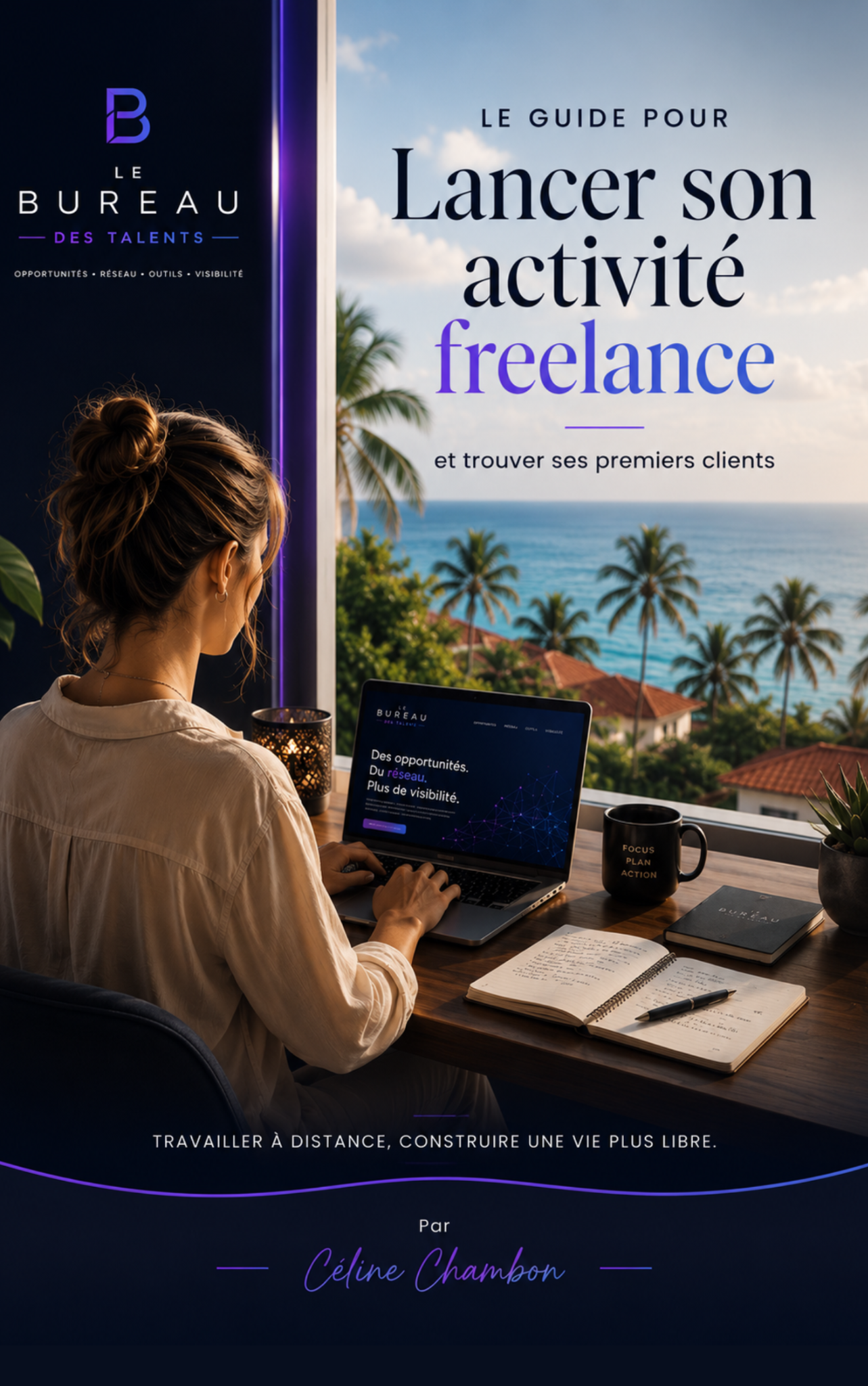 Couverture du guide pour lancer son activité freelance et trouver ses premiers clients