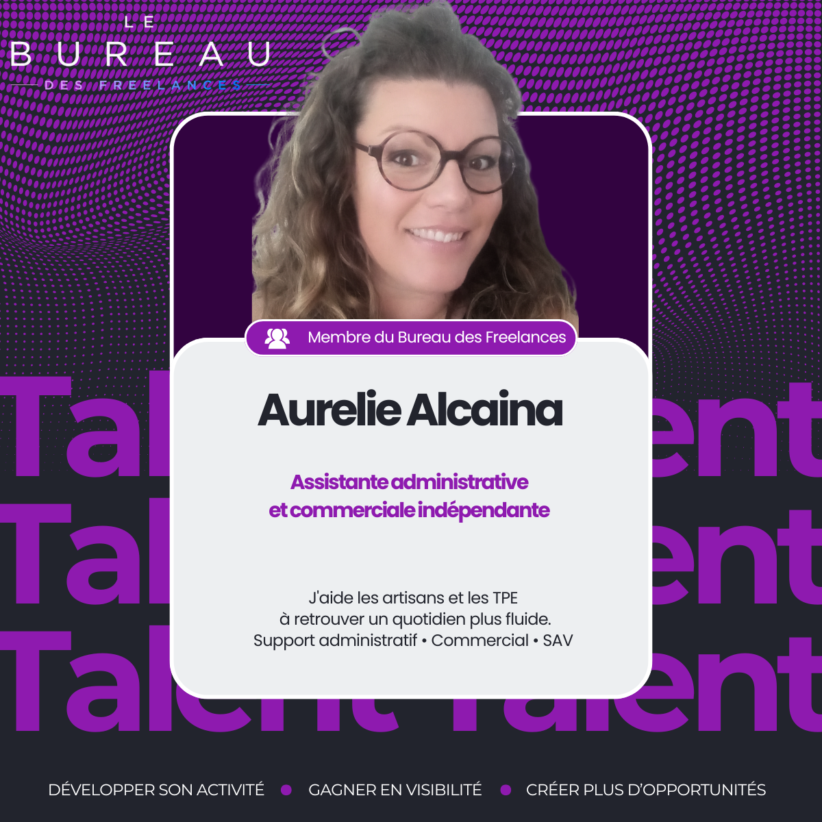 Présentation de Aurélie Alcaina